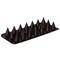 Pack of 10 Plastic Bird Deterrent Spikes for Birds, Pigeon, Squirrel, Raccoon, Crow, and Cat Anti-Climb Strips to Deter Theft - Suitable for Wall, Windowsill, Railing, Fence, and Roof